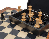 1849 Reproduction Staunton Ebony And Palisander Luxury Chess Set